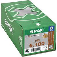 Box of 100 TX disc-head wood screws Ø 6 mm - Spax