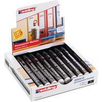 Edding 2000C black permanent marker - Eco Pack