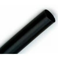 GTI thin-wall heat-shrink tubing, 1 m piece, black - 3M