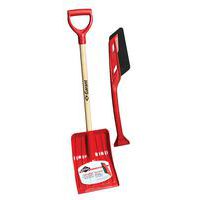 Small snow shovel with brush - For vehicles - Garant by Forges de Magne