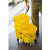 WaveBrake bucket and side press - 33 l - Rubbermaid