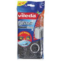 PowerInox steel sponge - Set of 2 - Vileda