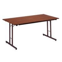 Rectangular folding table - Side base - L 160 cm