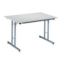 Rectangular folding table - Side base - L 120 cm
