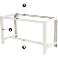 Cubio set of 3 different rails