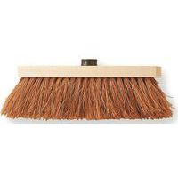 Broom head with coconut fibre bristles - 29 cm - Mondelin