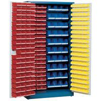 Cupboard with 273 picking bins - Tall - With adapted doors