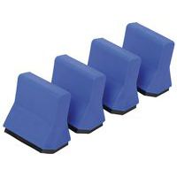 Set of four foot pads for combination ladder - Manutan Expert