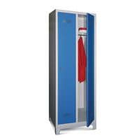 Medium 300 one-piece locker - On feet - Clean industry - Key lock - 2 columns