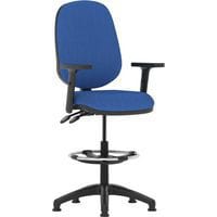 Operator Office Chair - Ergonomic - Fabric Seat & Back - Eclipse Plus