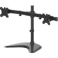 Adjustable 27 Inch Dual Monitor Arm - Freestanding Mount - Seasa Fellowes