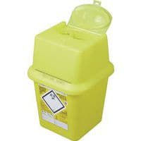 Sharps Disposal Boxes - Pack of 4 for Medical and Laboratory Safety