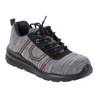 Grey Breathable Gel Footbed Safety Trainers - Size 36-48 - Portwest UK