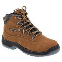 Brown S3 ESD Waterproof Unisex Safety Boots - Size 38-48 - Portwest UK