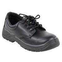 Black Unisex S3 Water-Resistant Leather Shoe - Size 38-49 -Portwest UK