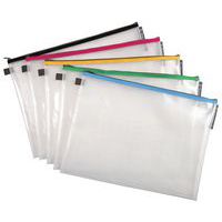 Soft plastic zip pouch - Exacompta