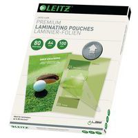 A4 UDT laminating pouches - 80 µm - pack of 100 - Leitz