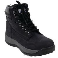 Black S3 Nubuck Leather Unisex Safety Boots - Size 39-47 - Portwest UK