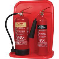 In Use Fire Extinguisher Stands