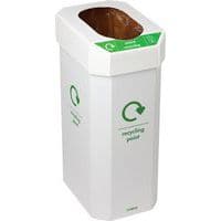 Cardboard/Recycling Waste Bins - Flat Packed - 60L Capacity - Organize