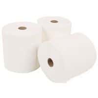 Autocut hand towel roll - Pure white wadding - Manutan Expert