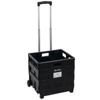 Folding Container Trolley - 35kg Capacity Crate Truck - Manutan Expert