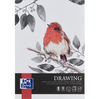 Art cover-turnover A4 drawing pad, 40 pages, 160 g - Oxford