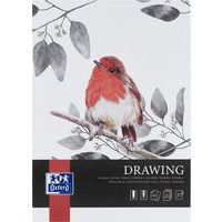 Art cover-turnover A3 drawing pad, 40 pages, 160 g - Oxford