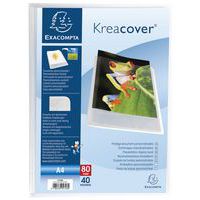 Kreacover® display book - A4. Clear - Exacompta