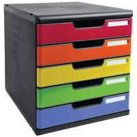 Modulo filing unit - A4 - 5 drawers - Exacompta