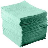 Pre-cut chemical-absorbent sheets - Brady