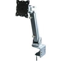 Clamp base articulated arm for one screen