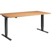Height Adjustable Sitting/Standing Home Office Desks - Belgrave
