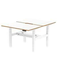 Electric Height Adjustable Desks - Wooden Edges - Sit/Stand - Dynamic