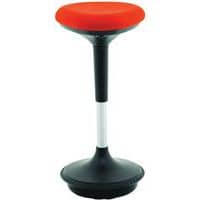 High Posture Sit/Stand Stool - Ergonomic - Fabric Seat - Sitall Deluxe