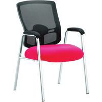 Reception/Office Visitor Chair - Ergonomic - Fabric Seat - Portland