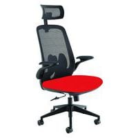 Mesh Ergonomic Executive Home/Office Chair + Headrest - Mobile - Sigma