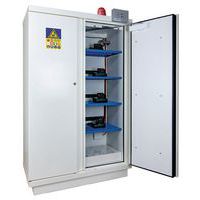 Lithium-ion battery storage cabinets