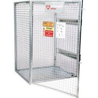 Folding Security Cage - Gas Cylinder Storage - Armorgard