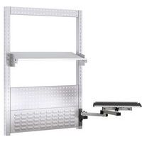 Bott Cubio 900mm Frame Kit. Shelf, Perfo/Louvre Combi & Panel & Arm