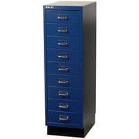 9-drawer textured cabinet - Bisley