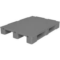 Grey General Use Heavy Duty Plastic Pallets - Totebox Durable Design