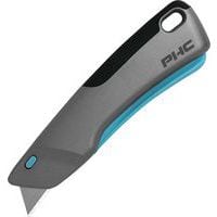 Metal Utility Knife -Smart Retracting Blade - Squeezable Handle -Victa