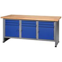 FK 184 workbench with cabinet and drawers - Küpper