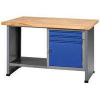 FK 128 workbench with cabinet and drawers - Küpper