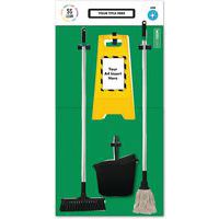 Extra Large Cleaning Tool/Shadow Board - 5S Lean - Modulean