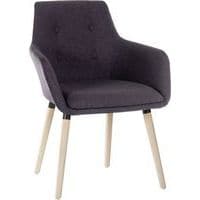 Office/Reception/Waiting Room Chairs - Fabric Shell Seat - Wooden Legs