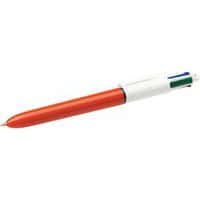 Retractable 4-colour ballpoint pen - 0.8-mm tip - Box of 12 - Bic