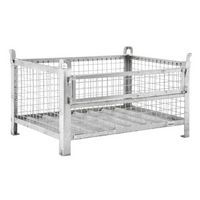 Stackable Mesh Stillage - Half Drop Front - 1000 kg capacity