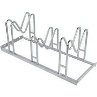 Bicycle Rack with M Brackets For 3 Bikes - Hot Dipped Galvanised Steel